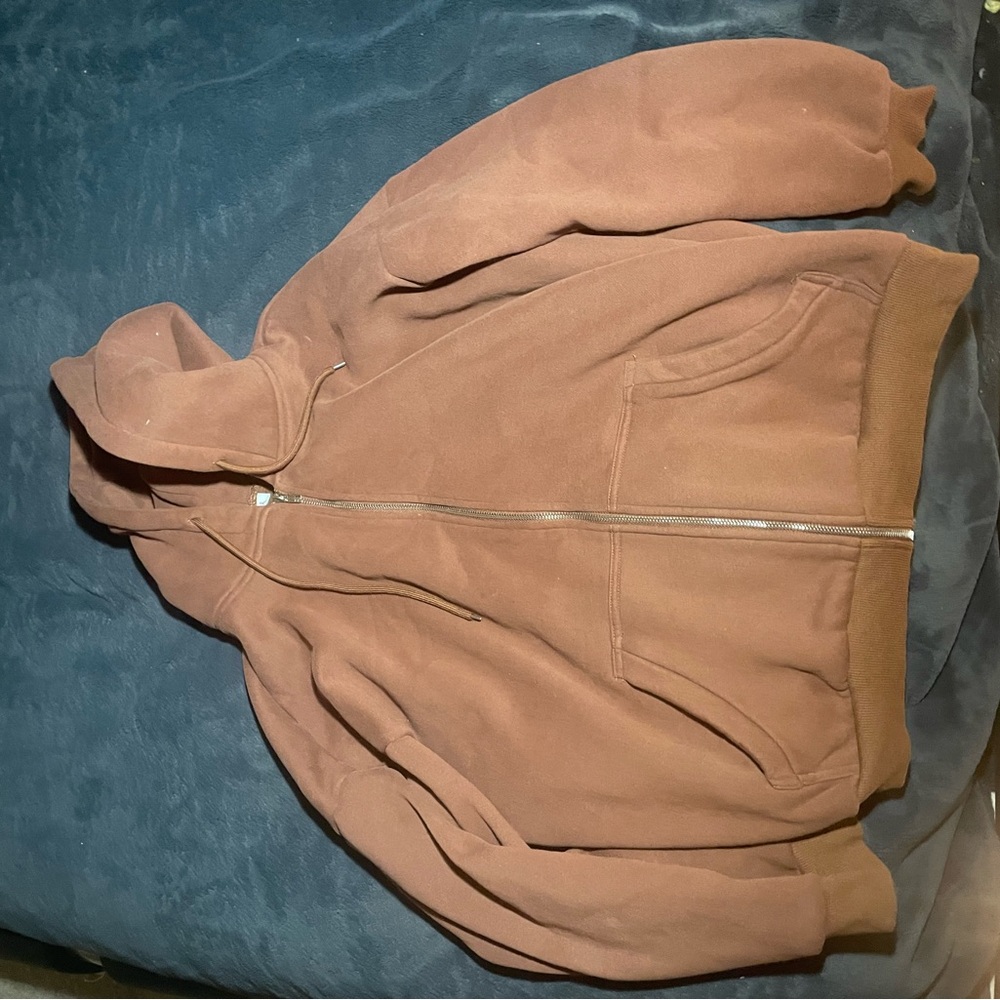 Men's Brown Hoodie Sweater